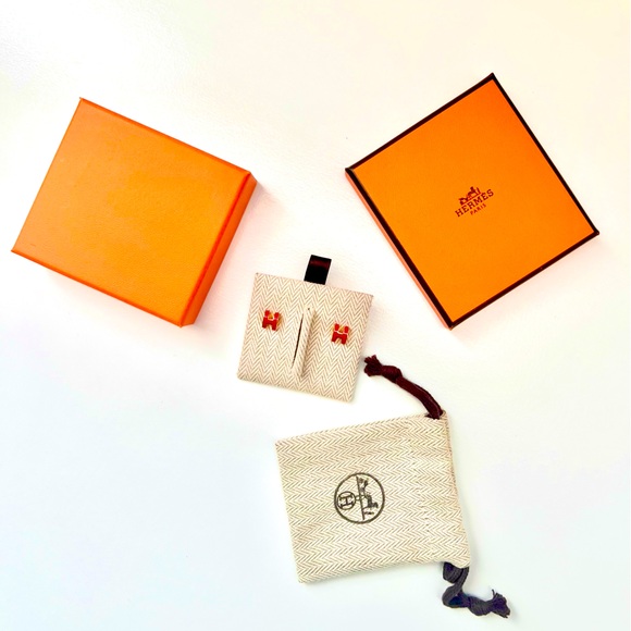 🔥HERMES MINI POP H EARRINGS - Picture 2 of 11